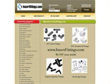 Tablet Screenshot of insertfittings.com